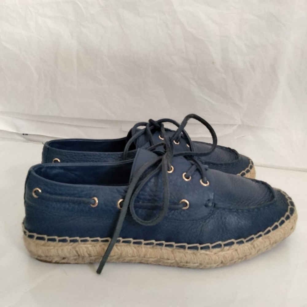 Tory Burch Skipper Boat Espadrille oxford size 7 - Picture 4 of 14